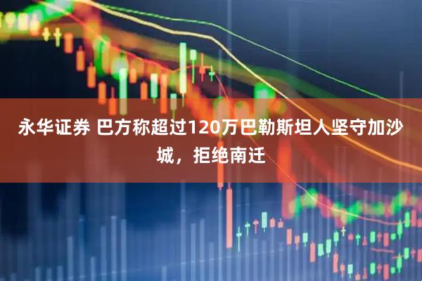 永华证券 巴方称超过120万巴勒斯坦人坚守加沙城，拒绝南迁